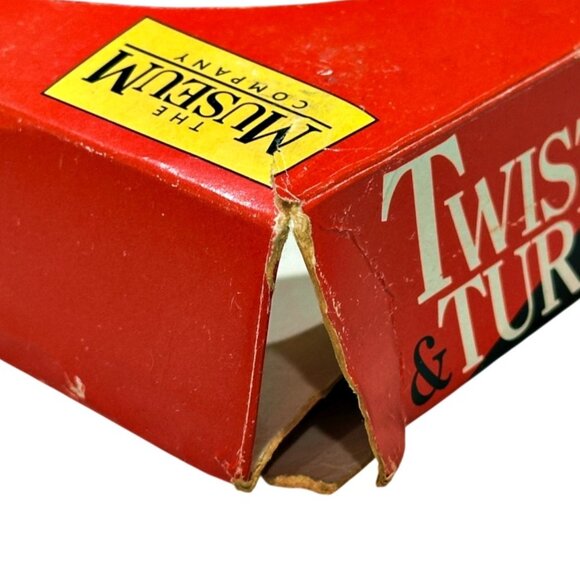 Vintage Twist and Turn Puzzle Game 1990s The Museum Company Complete in Box - Picture 7 of 12